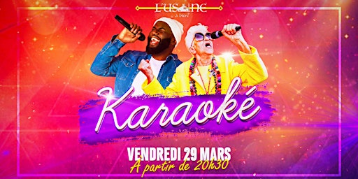 Hauptbild für Soirée Karaoké - Vendredi 29 Mars