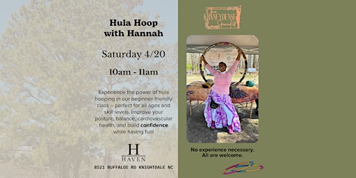 Hula Hoop with Hannah primary image