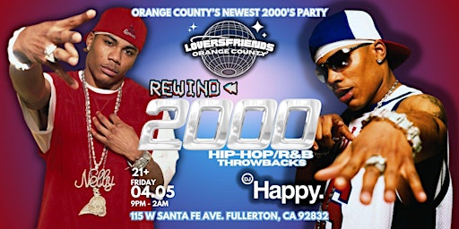 Imagen principal de Y2K 2000's HIP HOP & R&B THROWBACK PARTY | 21+