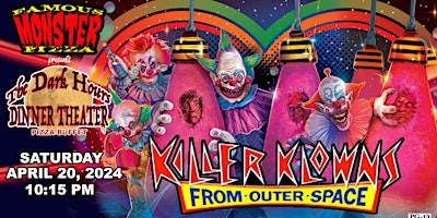 Imagem principal de Dark Hours Dinner Theater - KILLER KLOWNS FROM OUTER SPACE