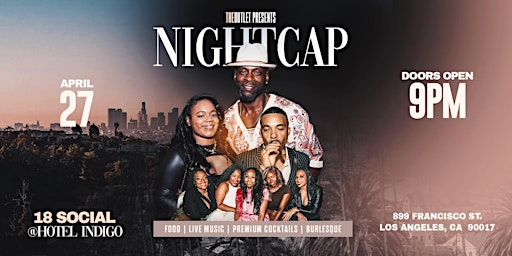 Imagem principal do evento Nightcap Jazz/R&B Evening - The Outlet LA