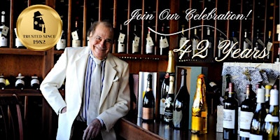 Imagem principal do evento Grand Gala: 42 Years of Fine Wines