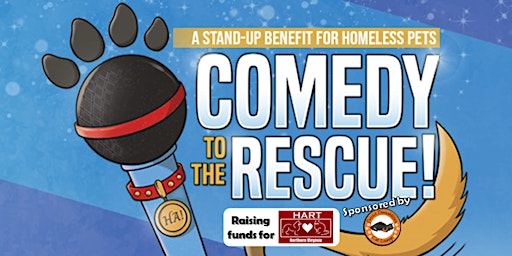 Primaire afbeelding van Comedy to the Rescue! FUNdraiser & 5th Anniversary Celebration!
