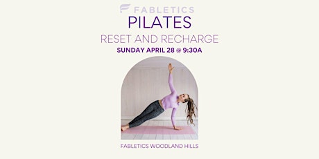 FREE Pilates Reset & Recharge