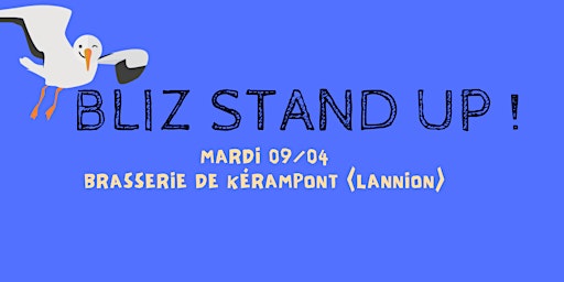 Imagem principal do evento BLIZ STAND UP à la BRASSERIE DE KÉRAMPONT (Lannion)