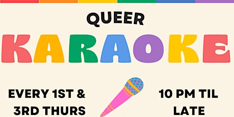 Queer Karaoke at Tallboys!