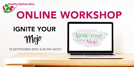 Online Workshop: Ignite Your Mojo! primary image