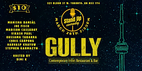 STAND UP COMEDY AT GULLY