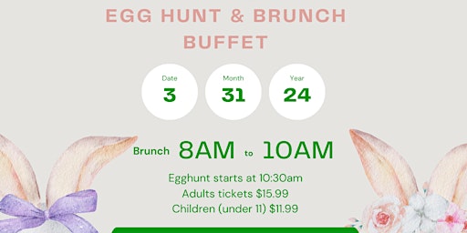 Easter Brunch Buffet and Egg Hunt primary image