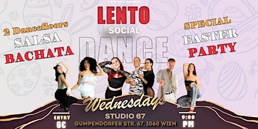 Primaire afbeelding van Lento Socials - Bachata/Salsa Party