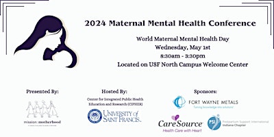 Imagem principal do evento 2024 Maternal Mental Health Conference