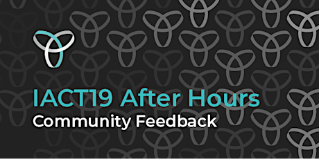 InnovationACT 2019: After Hours - Community Feedback primary image