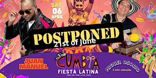 Cumbia Fiesta Latina!! Live Music by Juan Manuel & Miguel Osorio primary image