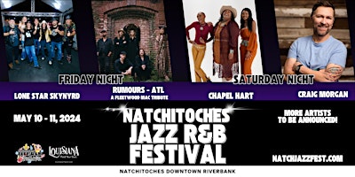 Primaire afbeelding van 27th Annual Natchitoches Jazz/R&B Festival