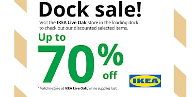 Dock Sale at IKEA Live Oak primary image