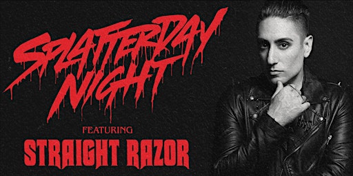 Splatterday Night - A Synthwave Party feat. STRAIGHT RAZOR  primärbild