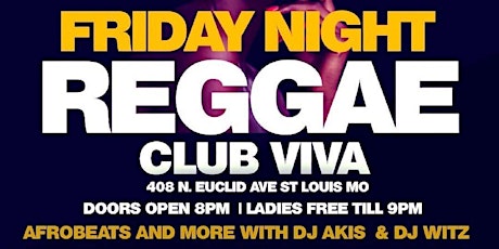 FRIDAY NIGHT REGGAE PARTY