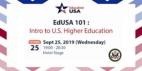 EdUSA 101: Intro to U.S. Higher Education (Sept 25)
