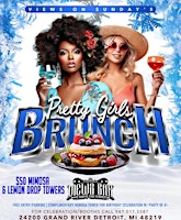 Primaire afbeelding van PRETTY GIRL BRUNCH @ VIEWS NO COVER CHARGE  FREE MIMOSAS TOWER FOR BDAY
