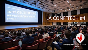Hauptbild für Conf Tech #4 : Entre Ciel et Terre. Hébergement Cloud ou On-Premise ?