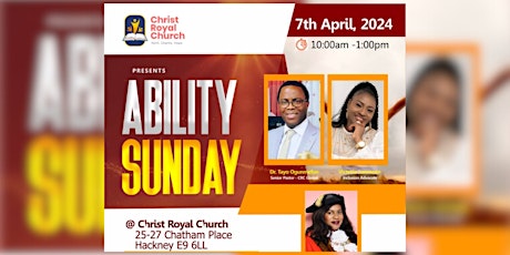 Ability Sunday