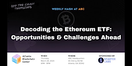 Decoding the Ethereum ETF: Opportunities & Challenges Ahead