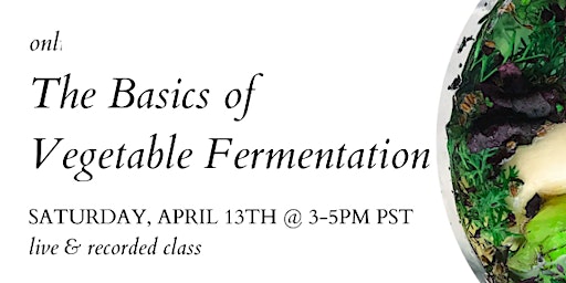 Imagem principal de The Basics of Vegetable Fermentation