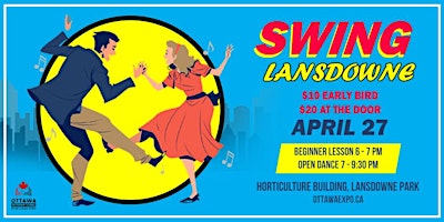Imagen principal de Swing Dancing Lansdowne | Lesson: No partner required  - Singles Weekend