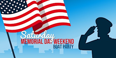 MEMORIAL DAY  NYC YACHT PARTY CRUISE |Views Statue of Liberty & NYC SKYLINE primary image