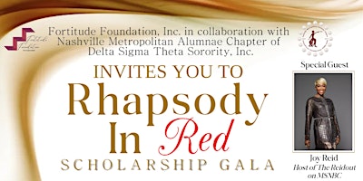 Hauptbild für Rhapsody in Red Scholarship and Awards Gala 2024