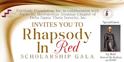 Imagem principal de Rhapsody in Red Scholarship and Awards Gala 2024