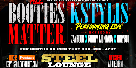 All Booties Matter Featuring Kstylis Performing Live
