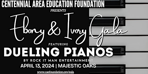 Centennial Area Education Foundation Ebony & Ivory Gala  primärbild