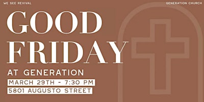 Good Friday Worship Service primary image