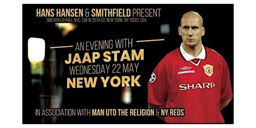 A night with JAAP STAM primary image