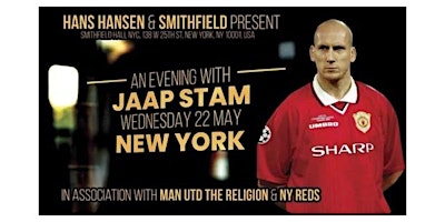 A night with JAAP STAM primary image