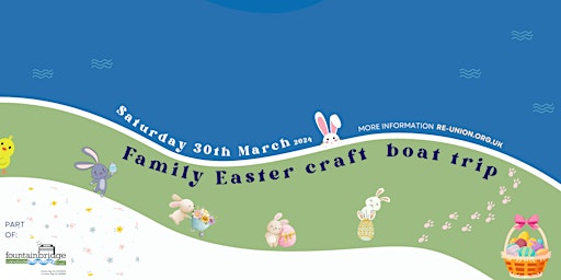 Imagem principal do evento Family Easter  craft workshop Boat Trip // 30th MAR 2pm-3pm