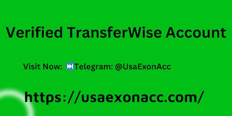 Buy Verified TransferWise Account 2024