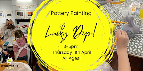 Paint Your Own Pottery: Easter Holiday Lucky Dip! (All Ages)