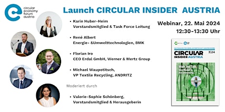 Launch: CIRCULAR INSIDER AUSTRIA 2024