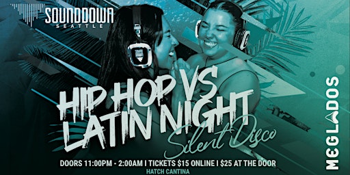 Imagen principal de Hip Hop vs Latin Night Silent Disco