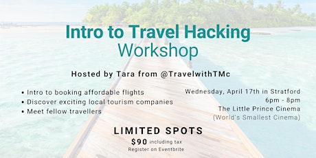 Intro to Travel Hacking for Canadians (Stratford)