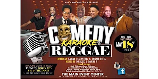 Image principale de Comedy Karaoke & Reggae