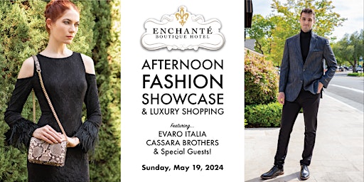 Afternoon Fashion Showcase and Luxury Shopping primary image