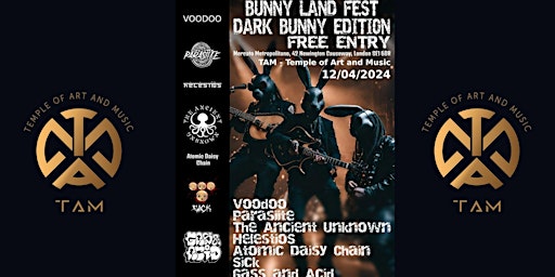 Primaire afbeelding van Bunny Land Fest: Where Punk, Rock, and Metal Meets Mayhem