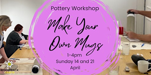 Pottery Workshop: Make and Decorate a Pair of Mugs (Two Weeks) primary image