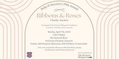 Primaire afbeelding van Delta Pi's 29th Annual Ribbons and Roses Charity Auction