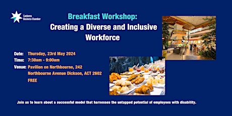 Imagen principal de Breakfast Workshop: Creating a Diverse and Inclusive Workforce