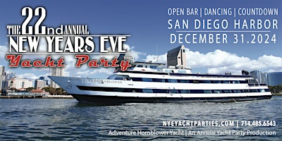 Primaire afbeelding van New Year's Eve Yacht Party - San Diego