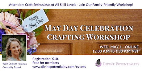 Imagem principal do evento May Day Celebration Crafting Workshop